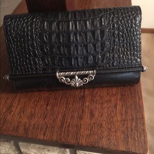 Brighton leather organizer wallet